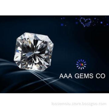 Colorless Fancy Moissanite Loose Stones / Jewelry Moissanit